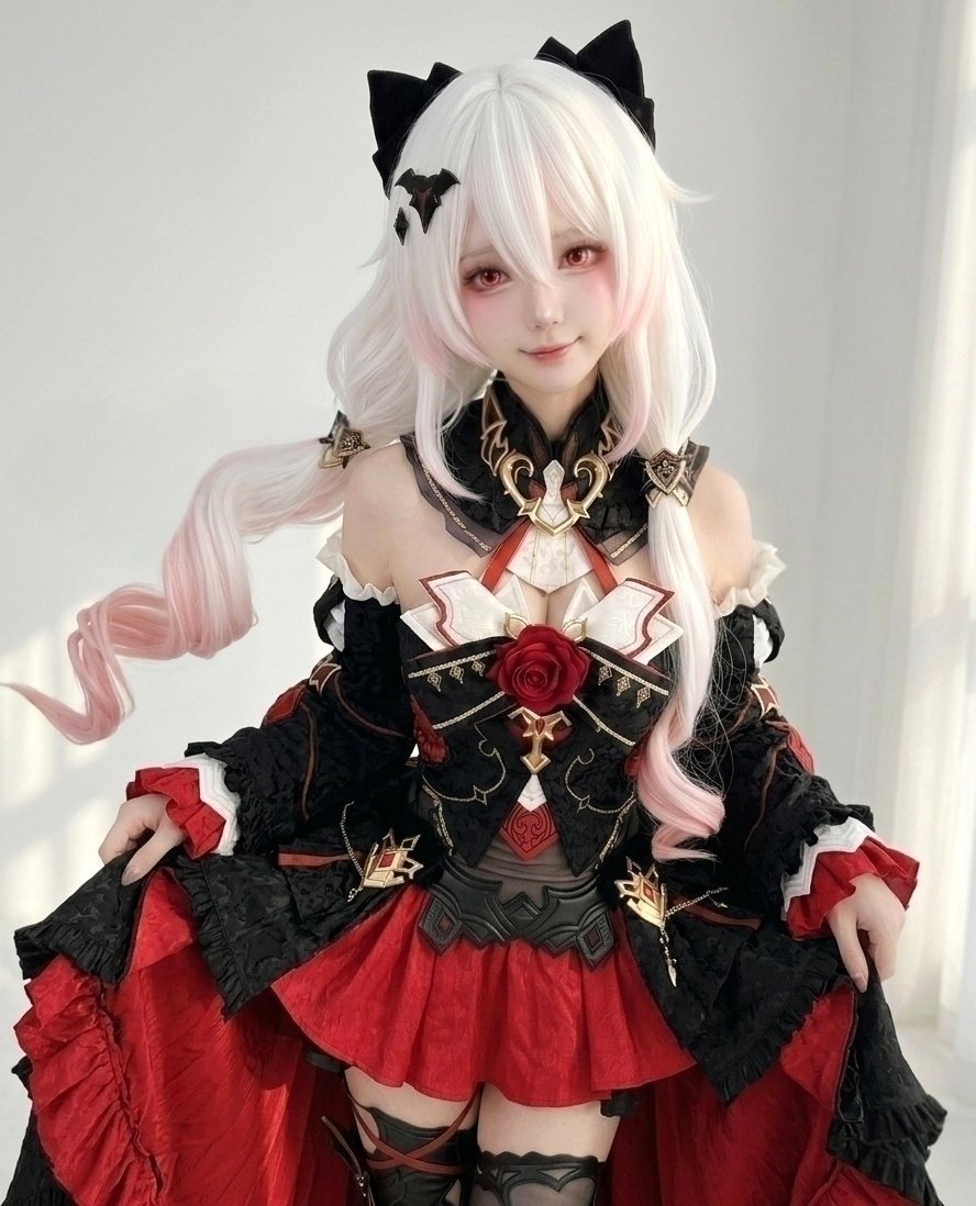 bearbearcos's tweet photo. Here's part 2 for luna ❤️ honestly it was so hard putting the costume on and i couldnt have done it without my bestie around 😭 will get a proper shoot done for her eventually. I just tried to edit this professionally lmao

ルナちゃんパート2を載せま〜す。今度の衣装は本当複雑過ぎて... マブダチがいなかったらもうお手上げになる所でした... でも着こなしたら本当見映えがね! お姫様になった気分でしてめっちゃ気持ち良かったん!  (゜∇^d)!!

大月下再来发后部... 老实说这次的cos是我遇过最难穿的了... 要是亲友不在的话我就真的是投降了😂 但结终穿上了觉得自己及公主的漂亮❤️很有满足感😘

Honkai Impact 3rd Lunar Vow Crimson Love Cosplay Theresa Apocalypse Luna Kindred 崩坏3 cos 月下誓约 予爱以心 德丽莎 阿波卡利斯 月下初拥 崩壊3rd コスプレ 月下の誓い 真紅の愛 月下の抱擁 テレサ アポカリプス

#honkaiimpact3rd #hi3rd #lunarvow #theresaapocalypse #cosplay