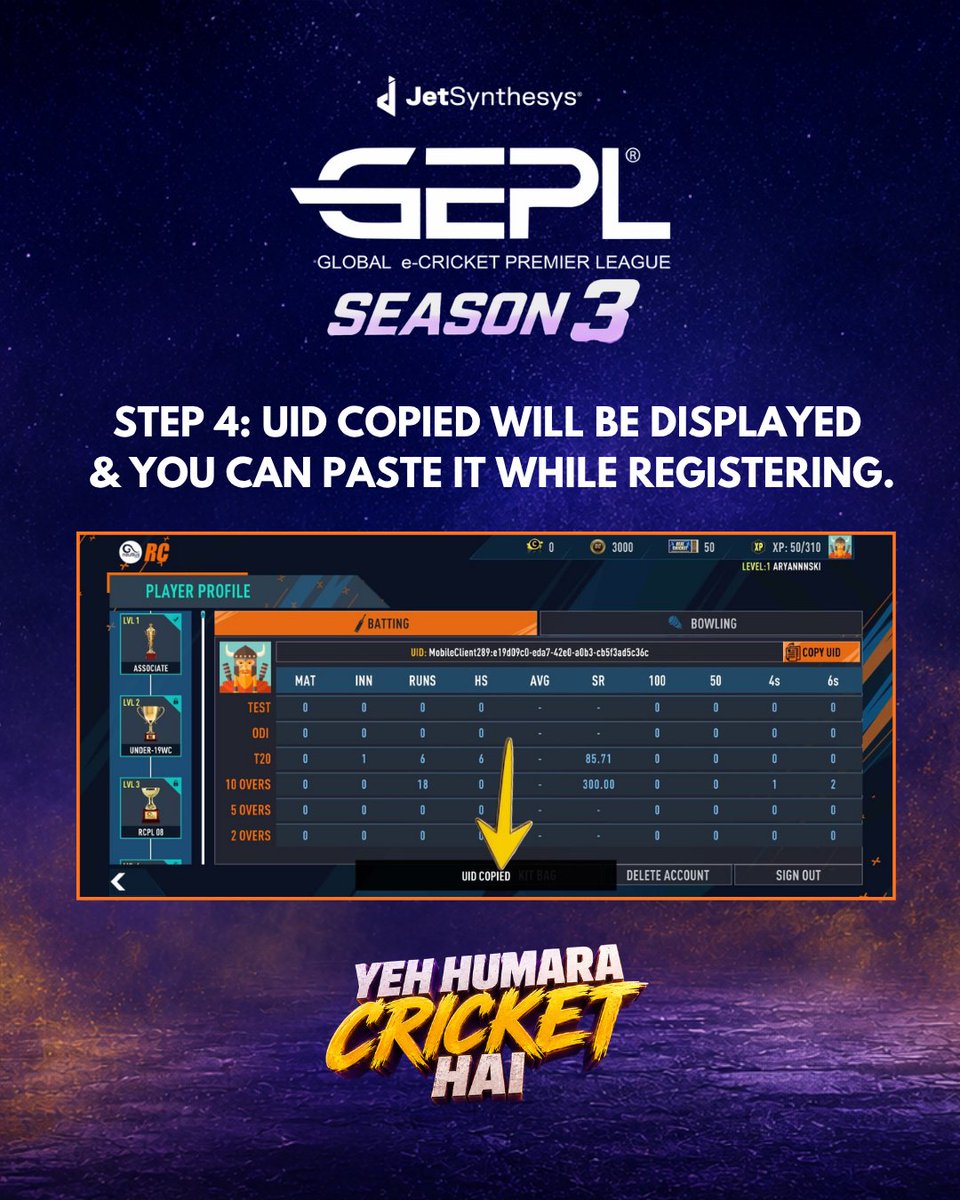 Global e-Cricket Premier League tweet media