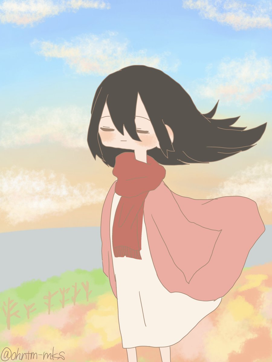 🍃🧣 #aot #MikasaAckerman