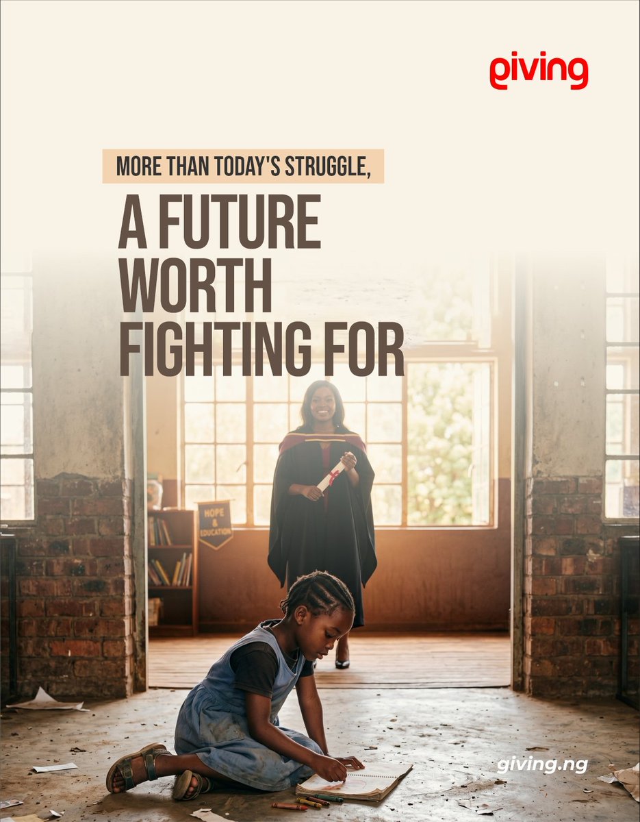 Giving_ng's tweet photo. There’s more to every child than what you see.

A future taking shape. A dream waiting to unfold.

This Children’s Day, we celebrate every child and all they can become. As you swipe, ask yourself: what role can I play in that future?

Happy Children’s Day! 💛

#ChildrensDay #EveryChildMatters #GivingNG