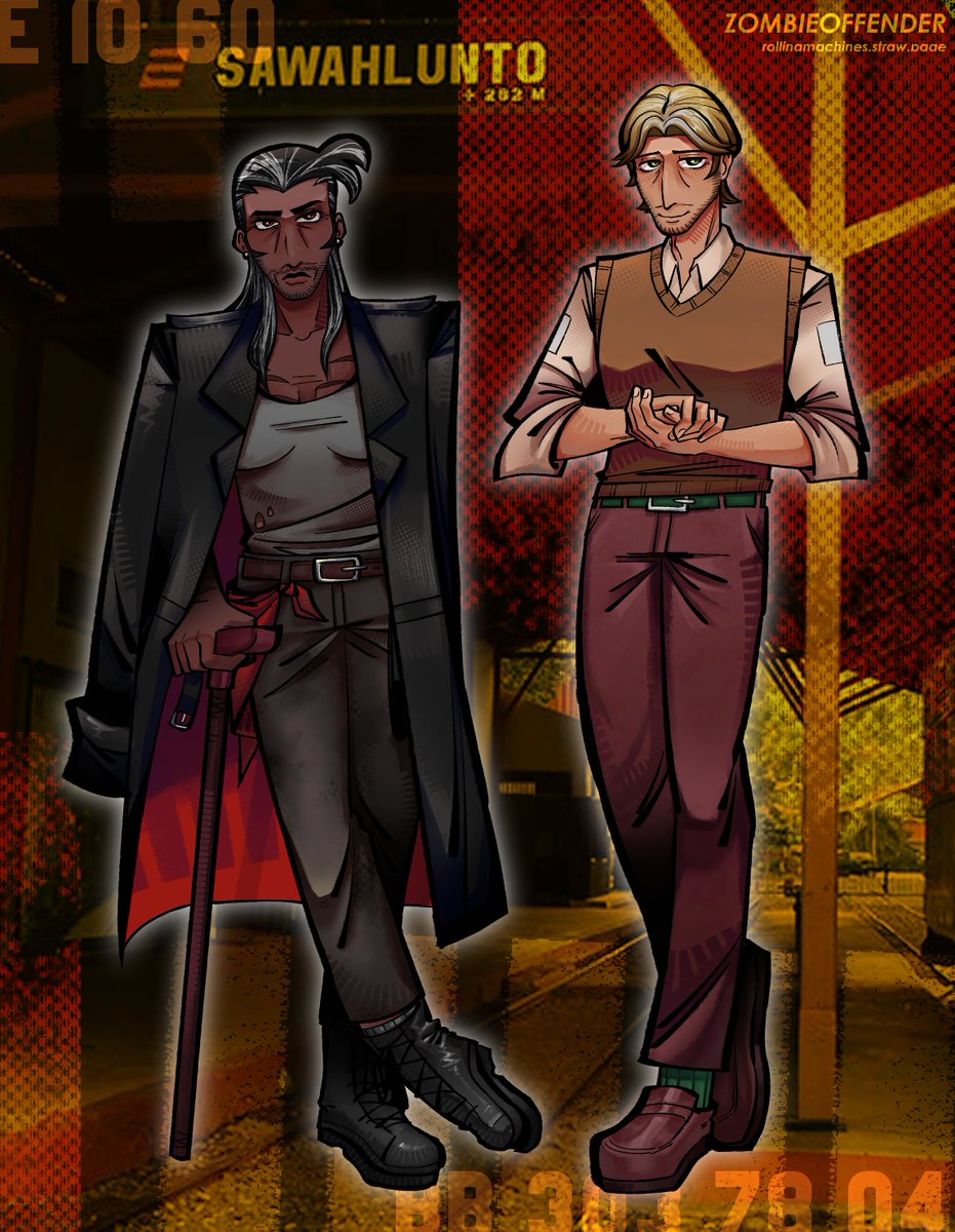 ZOMBIEOFFENDER's tweet photo. Humanized my robot characters that are based on locomotives, make that make sense
They are boyfriends or sumn
#rollingmachines https://t.co/JVB892uGHA