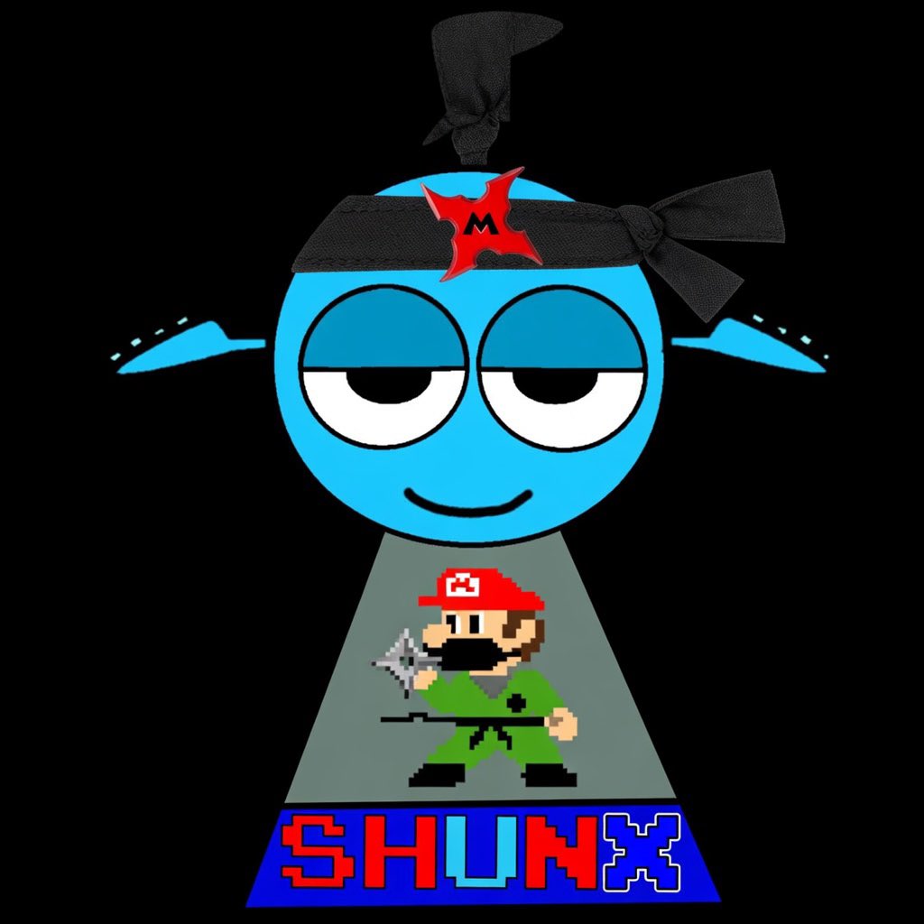 ShunxSmith's tweet photo. Ninja Shunx Mario https://t.co/bNL1bMdsRy