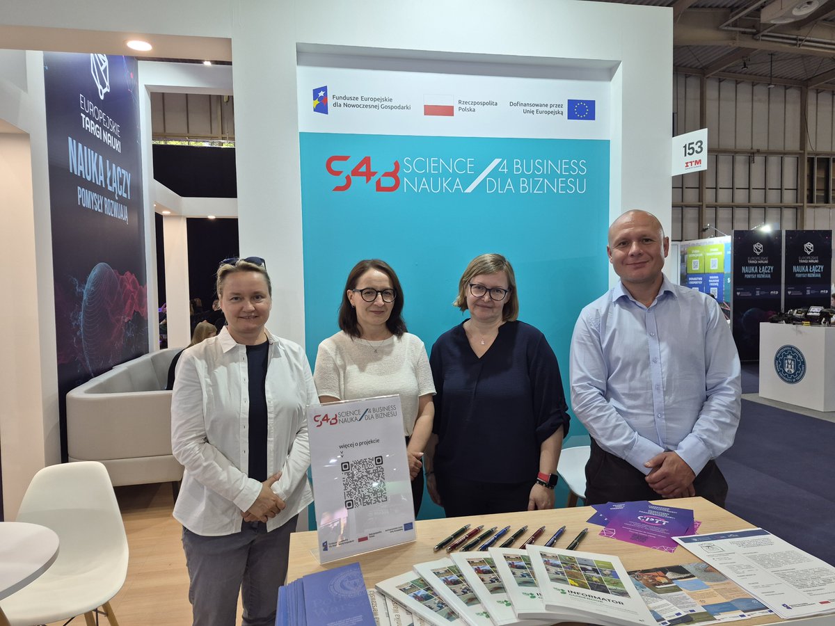IOR_PIB's tweet photo. Trwają Europejskie Targi Nauki w Poznaniu!

Dzięki udziałowi Instytutu w projekcie „Science4Business” możemy rozwijać wartościowe partnerstwa.
Dziękujemy MNiSW za możliwość promocji działalności!

#FunduszeUE #FunduszeEuropejskie #Dotacja #Porozumienie #Science4Business #FENG https://t.co/UEISdKdae4