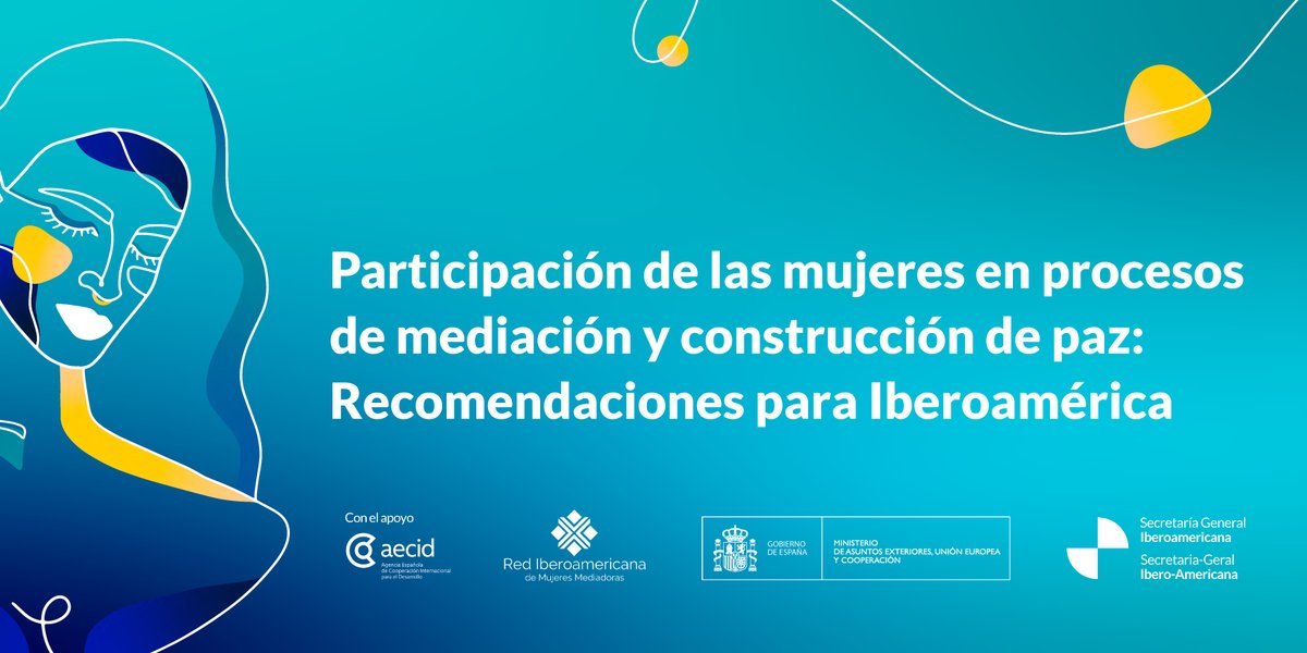 SEGIBdigital's tweet photo. 🌎 El próximo 4 de junio, la Red Iberoamericana de Mujeres Mediadoras (#RIMM), con el apoyo de @AECID_es  presenta un estudio académico elaborado a partir de las experiencias de 14 integrantes de su Comité de Mujeres Expertas, que analiza en profundidad las condiciones en las que las mujeres ejercen su labor como mediadoras y constructoras de paz en Iberoamérica.

🤝 Un informe que constituye una herramienta fundamental para repensar la arquitectura institucional de la paz desde una perspectiva de género, de cara a la XXX Cumbre Iberoamericana de Madrid de noviembre de 2026.