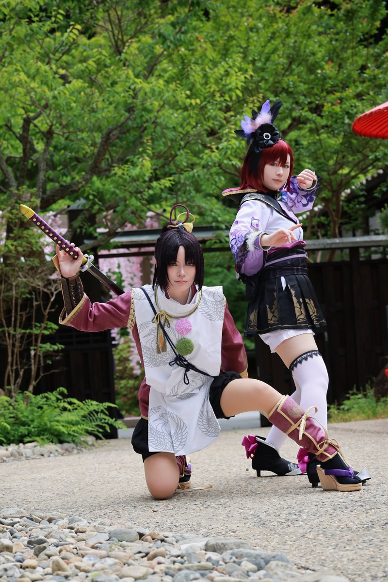 ririumika's tweet photo. ⚠cosplay

戦国無双3

森蘭丸 / Ranmaru Mori

ガラシャ / Gracia ... @1ku8 さん

thx photo...@takanashi_0o6 

 #こすおん
 #samuraiwarriors3 https://t.co/dxffR5G68m