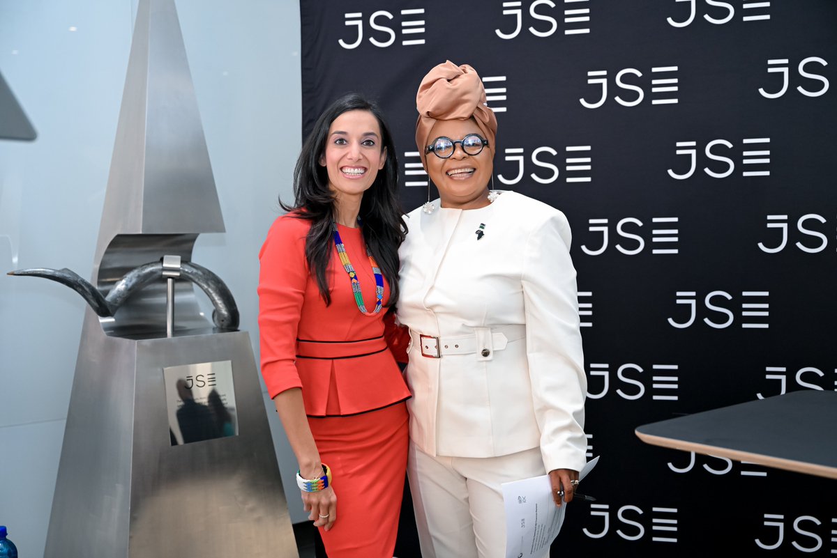 JSE_Group's tweet photo. As we mark Africa Month, we are proud to strengthen our collaboration with the Industrial Development Corporation (@IDCSouthAfrica ) - grounded in a shared commitment to strengthening African markets, enabling capital formation, and advancing regional economic integration. Today’s market open, held alongside Ms Stella Chiripo Ndau, Ambassador of Malawi, reflects a broader ambition for the continent: to build stronger connections between markets, investment, and real economic growth.