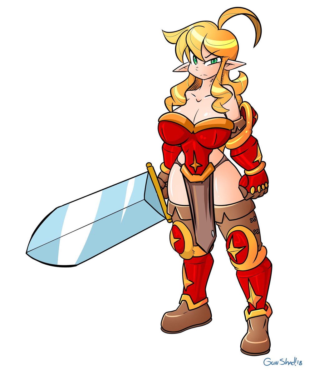 DocileVT's tweet photo. @Mikeinelart Elfy (@gunshadart character) https://t.co/XEknMJu1cy