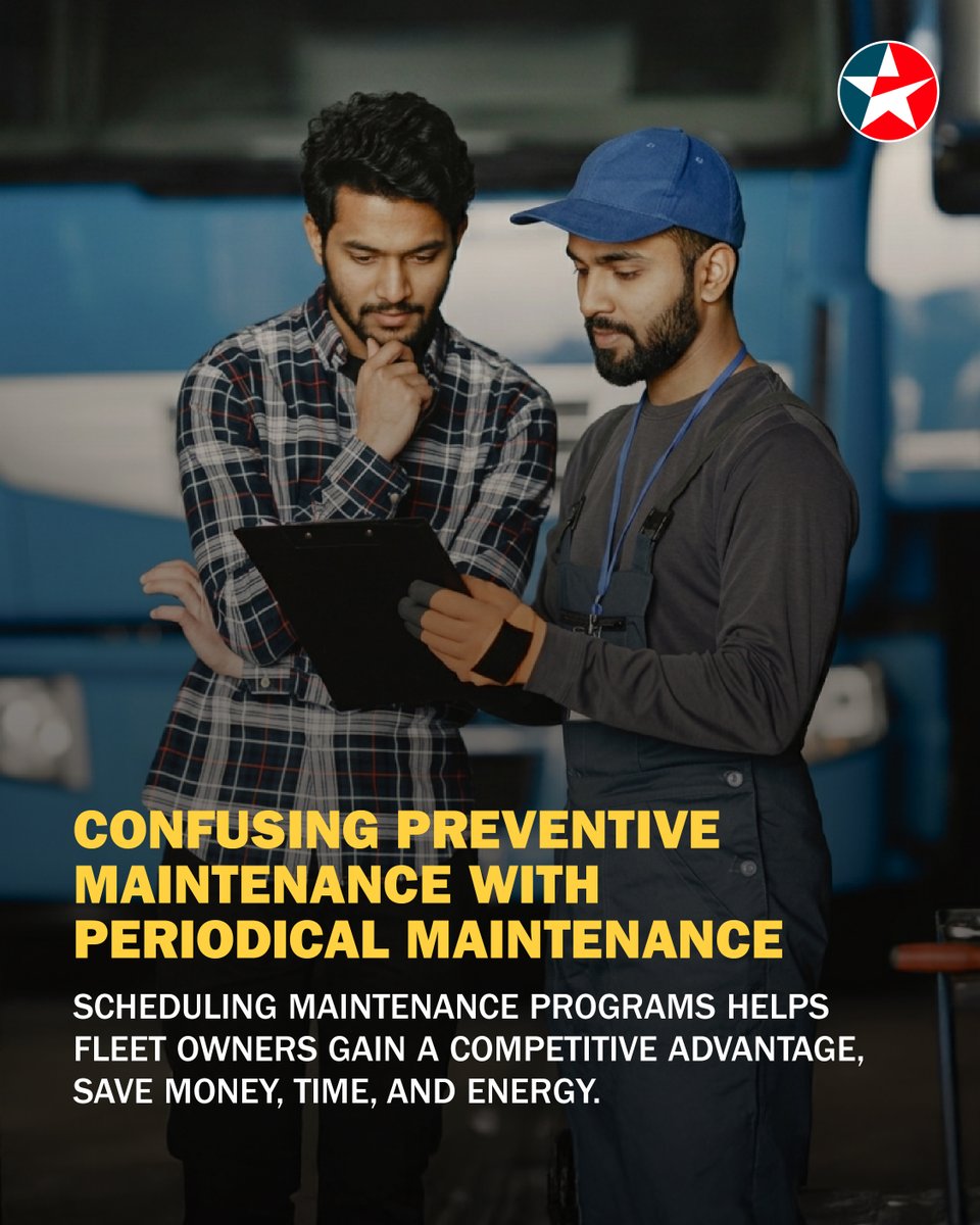 CaltexIndia's tweet photo. Discover the common fleet maintenance mistakes fleet owners make that cost them quite a fortune. ​

Read the article for more information on Caltex Delo: https://t.co/ygByqsffLF https://t.co/2qyul1JIcU