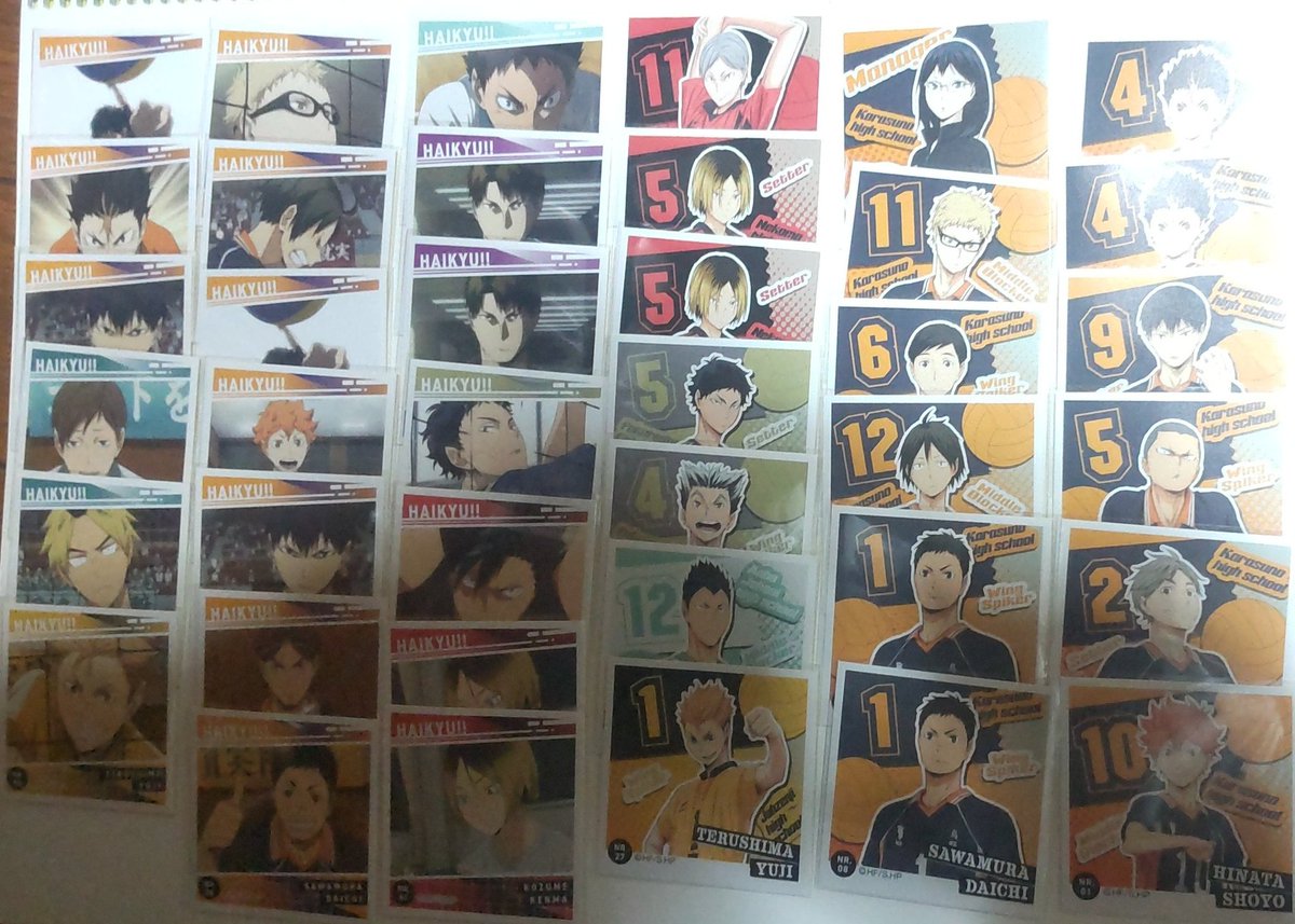 rintan0409's tweet photo. 〖交換〗ハイキュー!! シール列伝
譲▶画像 NR
求▶画像2の及川(NR 38)
郵送希望です https://t.co/bnInAGjYt2