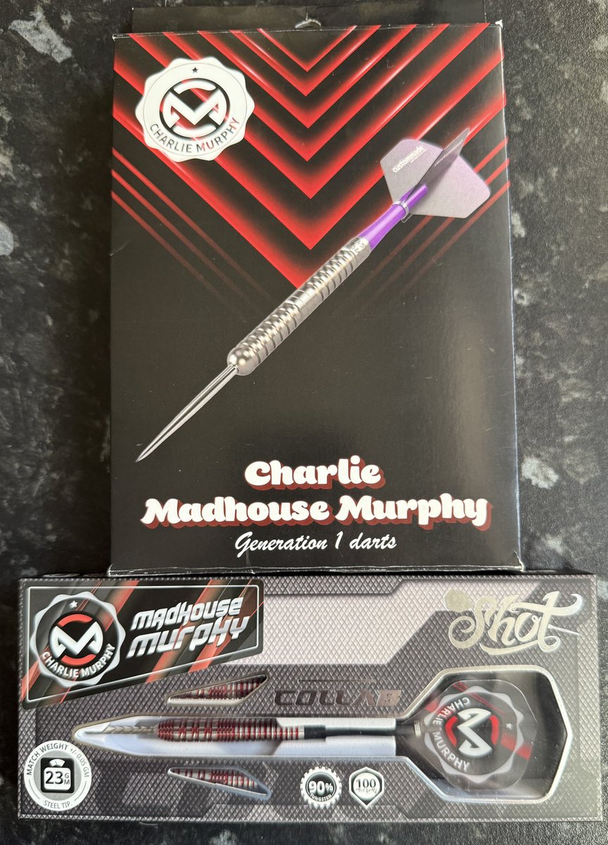 sbrommy666's tweet photo. Sale only!
Reposts appreciated 🥰
20g Target Leighton Bennett G1 £75
21g Target Agora A03 £75
23g LoveDarts Moondust Ltd (39/100) £100
23g Charlie Murphy 1st edition (48/100) £70
23g Shot Charlie Murphy £70
23g Shot Bradley Brooks G1 £70
25g Shot Rowby John Rodriguez (signed) £45
Prices include tracked delivery UK (international available at extra cost)
PayPal preferred, G&S (buyer pays fee, F&F and bank transfer accepted.
All unused, will listen to offers and multi buy deals.