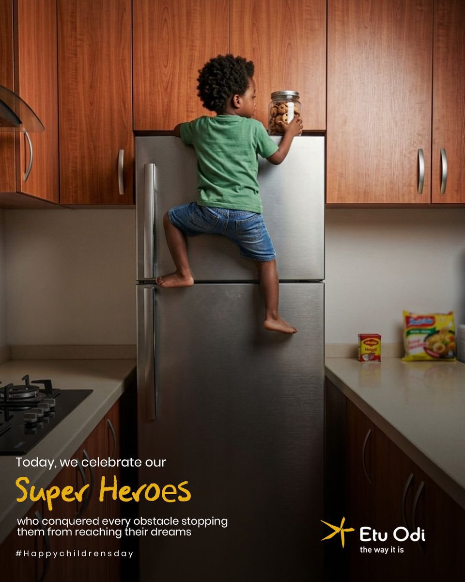 Etu_Odi's tweet photo. This Children’s Day, we celebrate the joy, curiosity, imagination, and endless energy children bring into our lives every day.
Happy Children’s Day to our Super Heroes.

#etuodicommunications #childrensday #superheroes https://t.co/Fankc32qG3