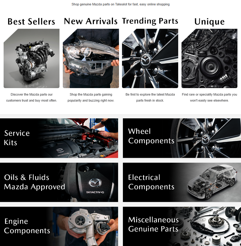 Mazda_SA's tweet photo. Your Mazda. Your way. 📷📷

Shop Genuine Mazda parts and accessories now on the Mazda Takealot store.

Shop now: https://t.co/ZC4k0WwABX

#GenuineParts #WonderrrrAwaits https://t.co/sxJElb2f0V