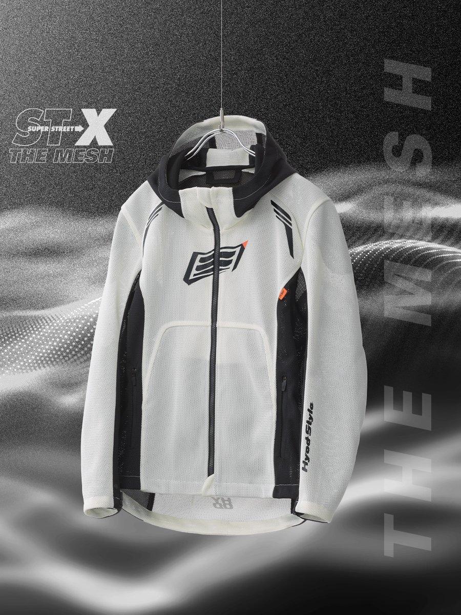 ST-X THE MESH D3O® PROTECT PARKA〔MINERVA〕は、走行風を積極的に