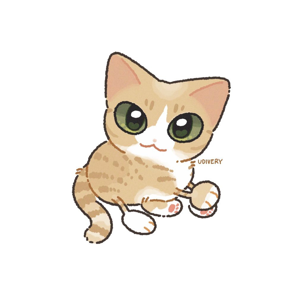 4444_6669's tweet photo. 어카냐 전에 이벤 당첨된거 우리 냐니 그려달라햇는데 너무 귀여부 https://t.co/pBsGK76LUC