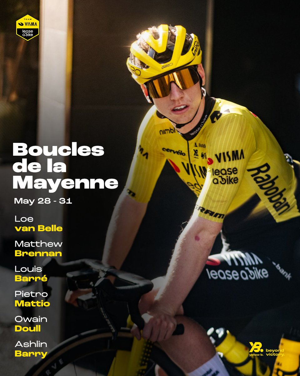 vismaleaseabike's tweet photo. 🇫🇷 #Boucles53

Meet our team for Boucles de la Mayenne 🐝 https://t.co/N10Xm5IOyJ