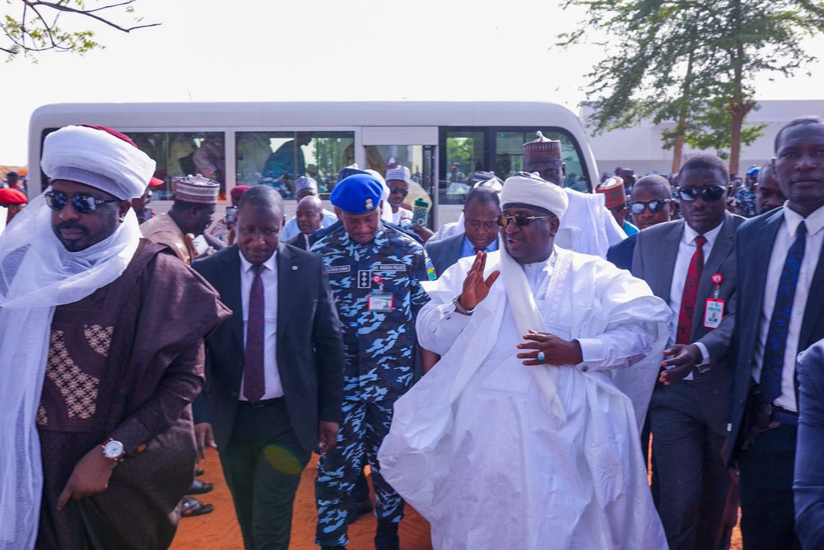 NasiridrisKG's tweet photo. I joined our revered royal father, the Emir of Gwandu, His Royal Highness Alhaji Muhammadu Ilyasu Bashar, alongside government officials and the good people of Kebbi State at the Central Eid Mosque, Gesse Phase II, Birnin Kebbi, to observe the Eid prayers.

As we celebrate this blessed occasion, we thank Almighty Allah for His mercy and countless blessings, and we continue to pray for lasting peace, unity, progress and prosperity in Kebbi State and Nigeria. The Eid celebration emphasizes prayer, sacrifice, unity and compassion within the Muslim community. 

Eid Mubarak to the people of Kebbi State.
