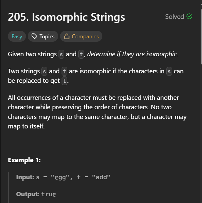 hemanyadav2005's tweet photo. Day 3/100 of #100DaysOfCode

- Topic Covered: Arrays and Hashing
- Problem Solved: 205. Contains Duplicate
- Approach: unordered map
I didn't even realize how two hours passed on this problem. 

#LeetCode #DSA #Cpp https://t.co/0Yzv5o233I