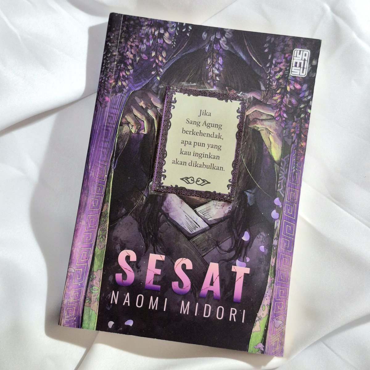 puzcles's tweet photo. Locked in with another read! 📖

☆ Sesat
— Naomi Midori, 250 pages https://t.co/dpNmCPPSSR