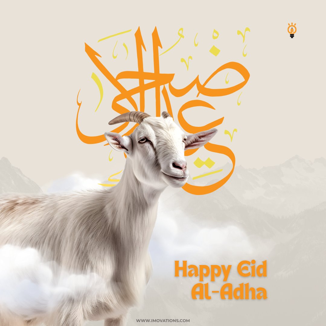 TheImovations's tweet photo. 🌙 Eid al-Adha Mubarak from IMOVATIONS! 🌙

As we celebrate this sacred season of faith, sacrifice, and gratitude, may your home be filled with peace, joy, and countless blessings. 🤍

May this Eid bring renewed hope, stronger bonds, and prosperity to you and your loved ones. Thank you for being part of the IMOVATIONS family.

Wishing you a joyful and blessed celebration. 🐐🌙

#EidAlAdha #EidMubarak #IMOVATIONS #Celebration #Faith #Peace #Blessings #Eid2026
https://t.co/R0NhFM740C