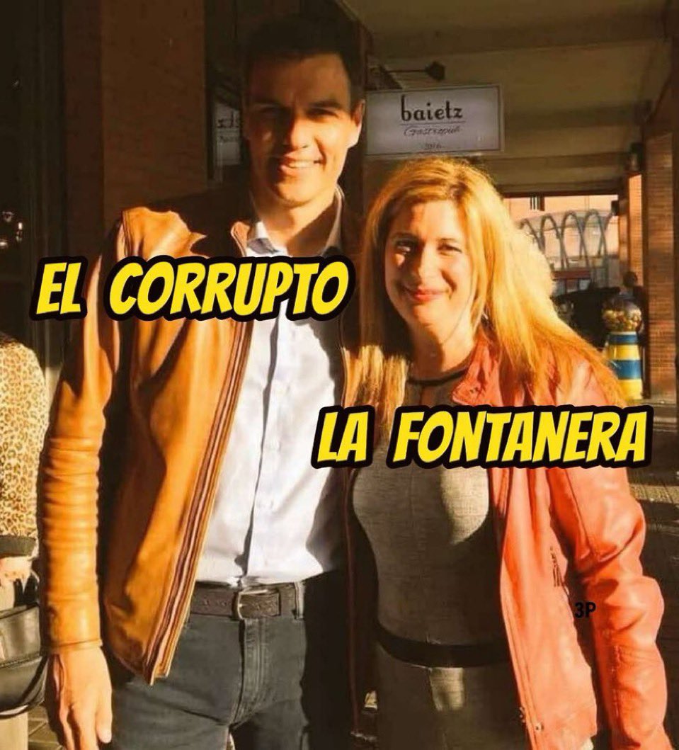 PabloWayne6's tweet photo. @Alviseperez @POMPEYA46 Todo el que está en un puesto de poder, colocado a dedo por Sánchez, es un corrupto de mierda. https://t.co/MXsbjagk3I
