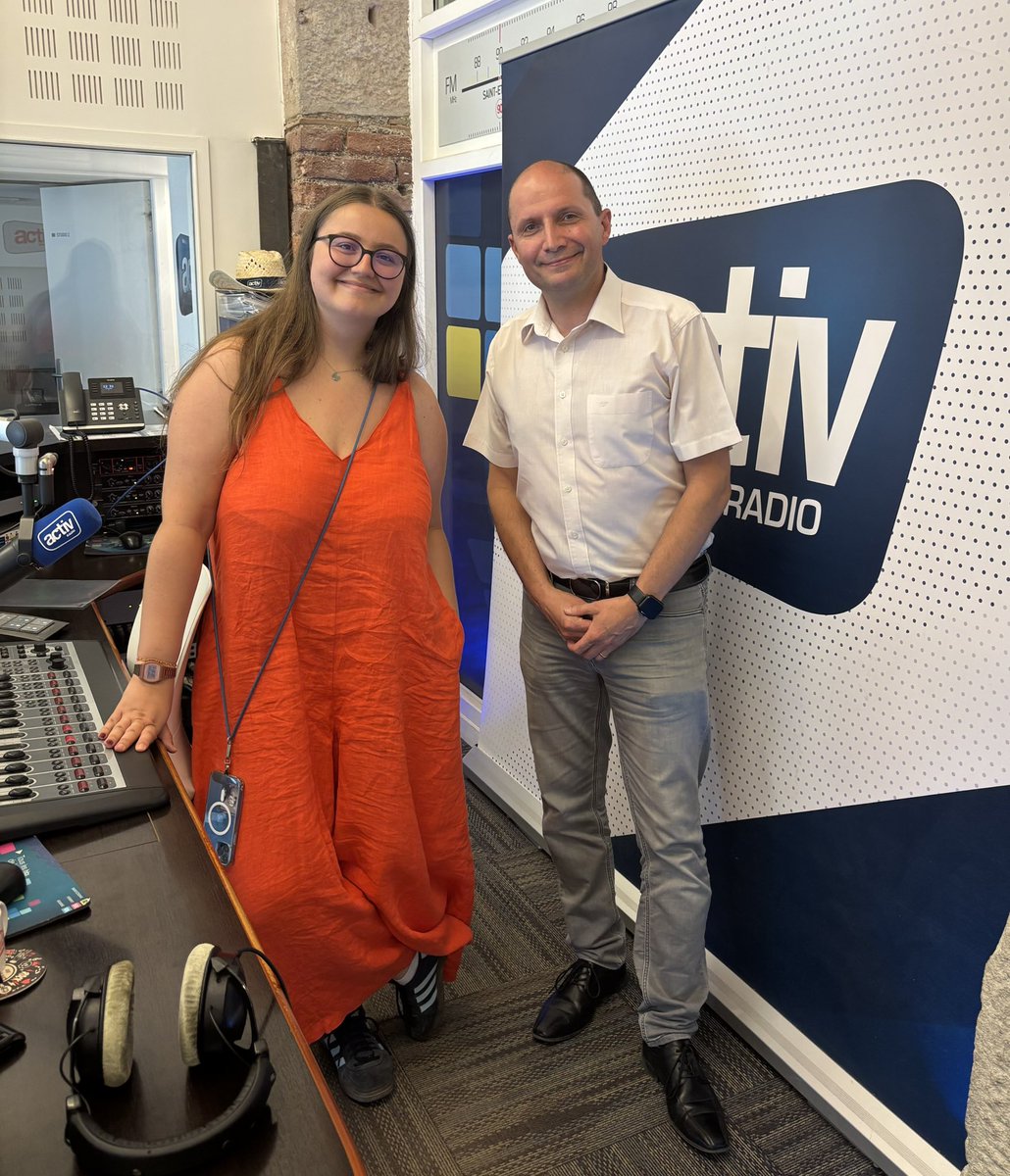 lcdc_42's tweet photo. Passage chez notre partenaire ACTIV Radio pour une interview consacrée à notre grande journée l’appel du Coeur du samedi 6 juin de 9h00 à 18h00 au parc de Méons 💚
Un grand merci à Alexandra Chatelard pour son accueil, son professionnalisme et sa bienveillance 🤗 https://t.co/LUCRGqms5k