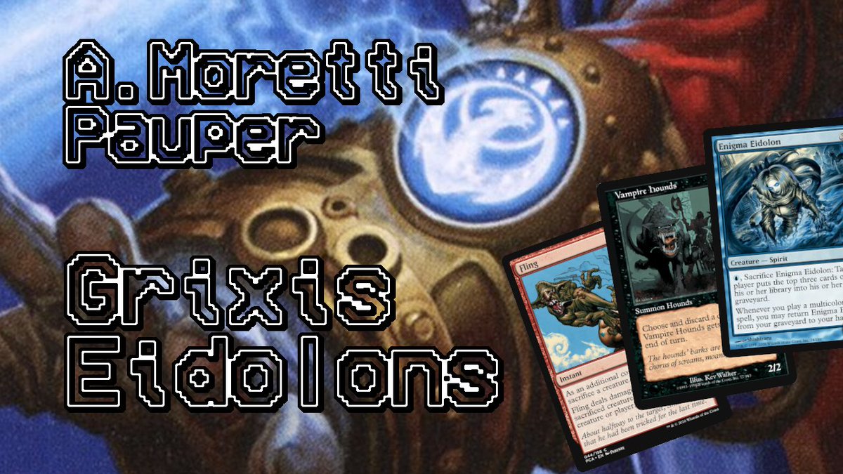 A_AdeptoTerra's tweet photo. https://t.co/vwDnJ5ntQA
#mtgpauper Grixis(?) Spirits 🇮🇹 gameplay https://t.co/GmZva0bn19