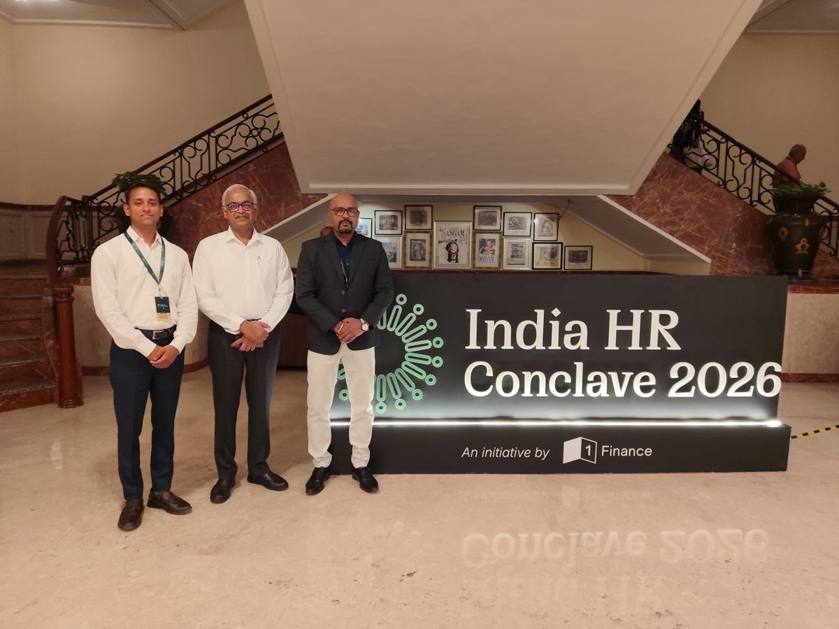 IIIT_Pune's tweet photo. Prof. Vineet Kansal, Director, IIIT Pune, addressed HR leaders &amp; CHROs at India HR Conclave 2026 on “Redesigning Work in the Age of AI,” highlighting how IIIT Pune is preparing students for the future.
@Vineetkansal2  @IndiaHRCommunity
@EduMinOfIndia https://t.co/GmaZFuelrA