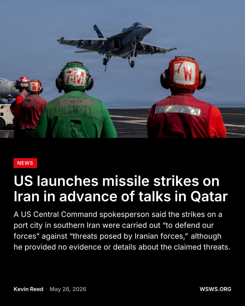 Andre__Damon's tweet photo. The US military launched new strikes on southern Iran late Monday as Iranian officials arrived in Doha for negotiations involving Qatari intermediaries acting under the direction of the Trump administration. https://t.co/L9DNUxr96J