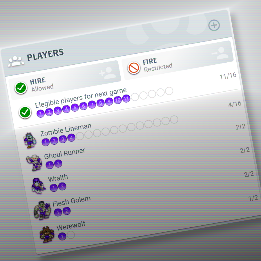 TourplayN's tweet photo. BB2025 League Update: Hiring order (hiring before firing) now matters on rosters. Coaches will see if actions are allowed or restricted to ensure fair play. Commissioners retain editing access.
#bloodbowl #roster #league #BB2025 https://t.co/JAXICd8SCn