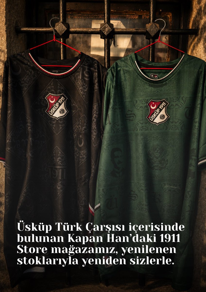 uskupfk's tweet photo. Üsküp Türk Çarşısı içerisinde bulunan Kapan Han’daki 1911 Store mağazamız, yenilenen stoklarıyla yeniden sizlerle. https://t.co/ASl3YGV9vK