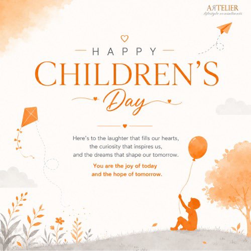 ArtelierStyle's tweet photo. #HappyChildrensDay to the leaders of tomorrow. https://t.co/NtZC4Zi3ei