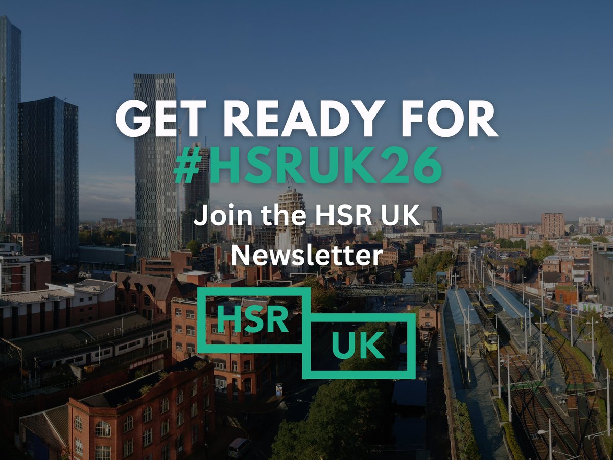 HSRN_UK's tweet photo. Stay connected ahead of #HSRUK26 👇

Our latest newsletter includes collaboration stories, workshop highlights &amp; new opportunities across HSR

🔗 https://t.co/Yy4DUpmWKw

Sign up and stay in the loop!
🔗 https://t.co/fxsricFgGo https://t.co/e6PuJUcunE