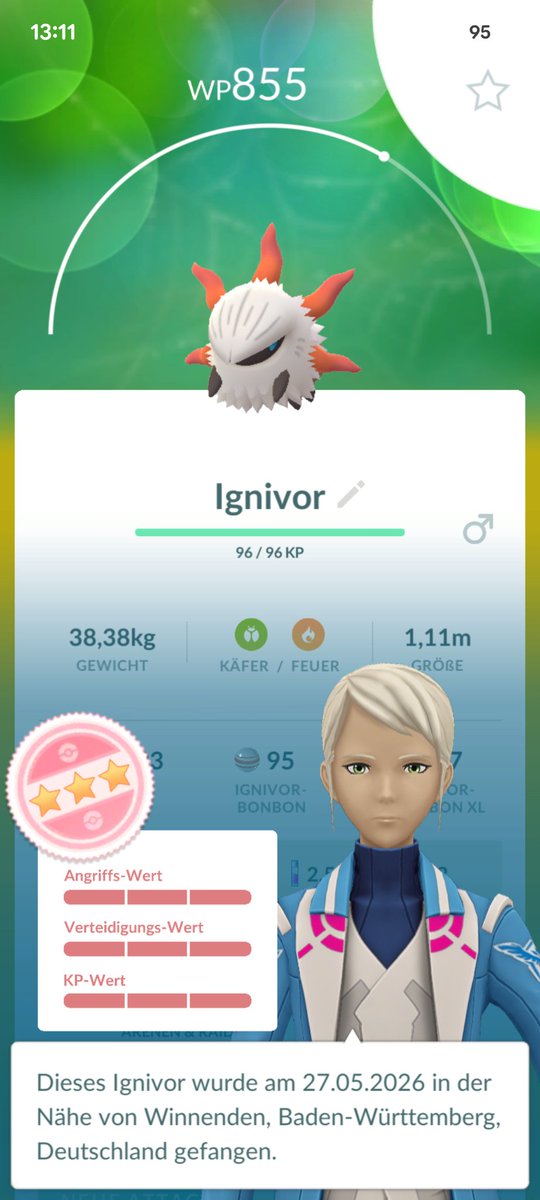 oh_tw1st's tweet photo. Oh Lord 😍 Endlich mal wieder ein gescheites Hundo ❤️
#PokemonGo #Hundo https://t.co/2f8GYAV07r