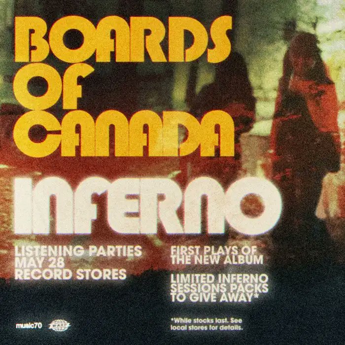 diskunion_do9's tweet photo. 5/28(木) 18:00開催　 Boards Of Canada『Inferno』発売記念・先行インストアプレイ

Boards Of Canada、待望の13年ぶりとなるニューアルバム「Inferno」をディスクユニオン下北沢クラブミュージックショップで先行プレイ！

ご購入者にスペシャル特典もプレゼント！！

https://t.co/9Y1I070lc3 https://t.co/KcYEu4ibkn