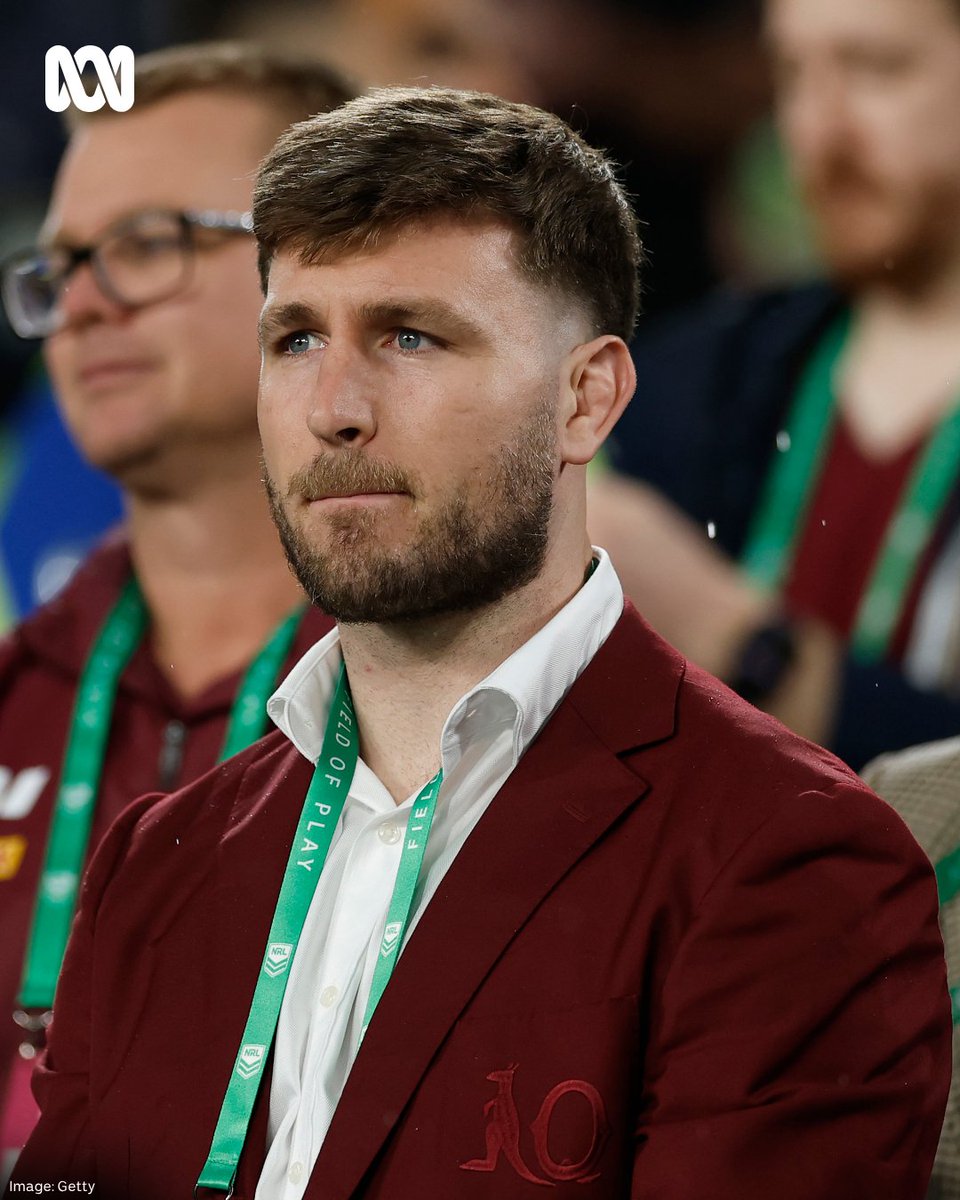 Great to see Jai Arrow watching on as his Maroons lead in ...