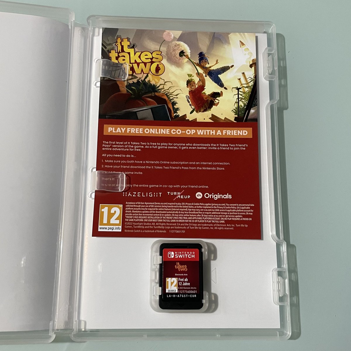 lovelyotterz's tweet photo. WTS NINTENDO SWITCH CARTRIDGE - IT TAKES TWO (SECOND HAND WITH BOX)

REG : EUR
💸 Rp 500.000,- (boleh nego tipis)
📍 Jakarta Utara
🚚 JNE / J&amp;T

kalo mau nanya-nanya boleh DM yaa!!

#nintendoswitch #ittakestwo #nintendoswitch #prelovedgamenintendo #zonajajanᅠᅠᅠ #zonauang https://t.co/fFrnB4GNE8