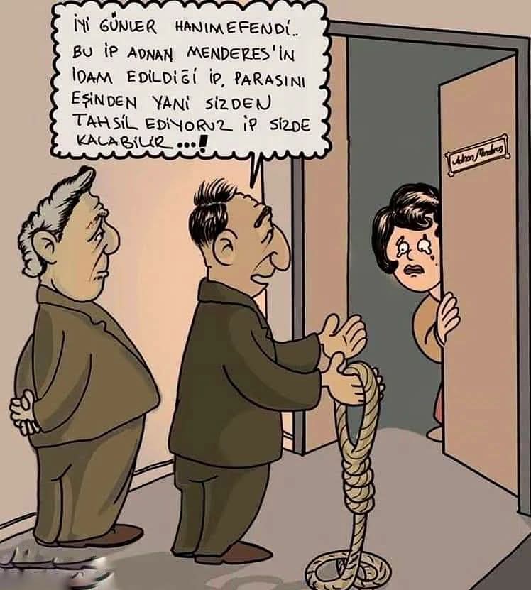 ukahraman6060's tweet photo. "Kimseye dargın değilim. Hayata veda etmek üzere olduğum şu anda, devletime ve milletime ebedi saadetler dilerim"
Adnan Menderes
#27Mayıs1960
Darbesinin
Sene-i devriyesinde
#Adnanmenderes #FatinRüştüzorlu ve #Hasanpolatkan'ı rahmet ve minnetle anıyoruz.
Mekanları Cennet olsun.
#27mayıs