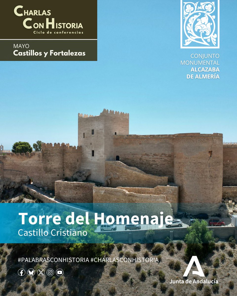 AlcazabaAlmeria's tweet photo. #PalabrasConHistoria | Torre del Homenaje

La Torre del Homenaje es el bastión más destacado, fuerte y mejor protegido de un castillo o fortaleza, pues está concebida para ser el último reducto de resistencia en caso de ataque.

Sigue el hilo👇 https://t.co/026AQF3RW3