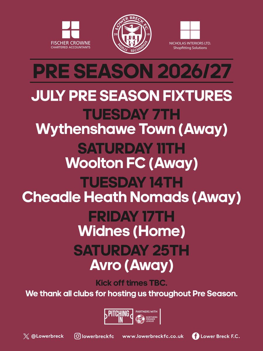 LOWER BRECK FC tweet media