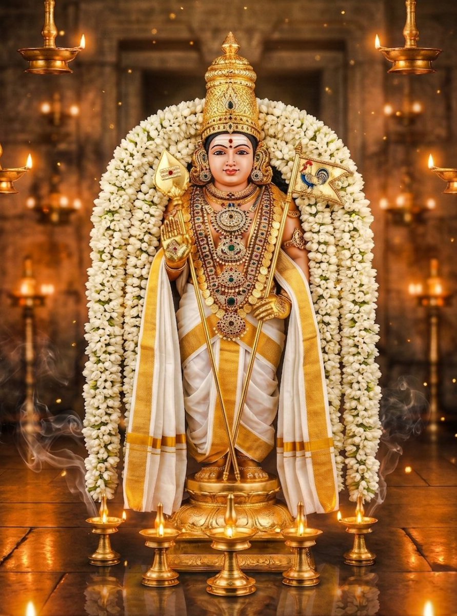 Varnika_IND's tweet photo. Om Saravana Bhava! ✨ https://t.co/xrNHDBiLPs