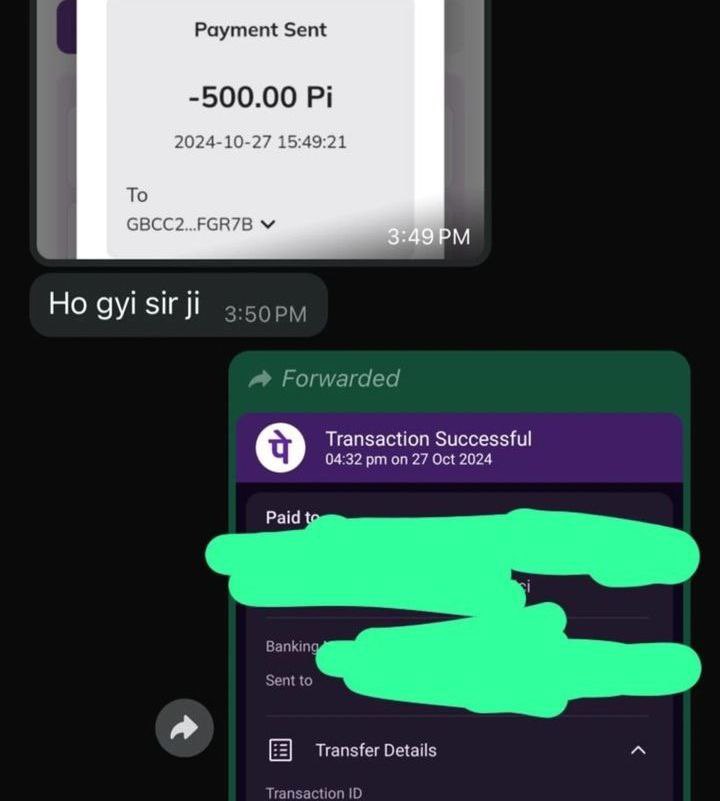 Pilegitvendor's tweet photo. 500 Pi transaction successfully completed✅

Who wanna trade Pi coins?

Buying at sweet rates 😊🚀

#PiNetwork #PiBuyer https://t.co/D5mFxSrqS9