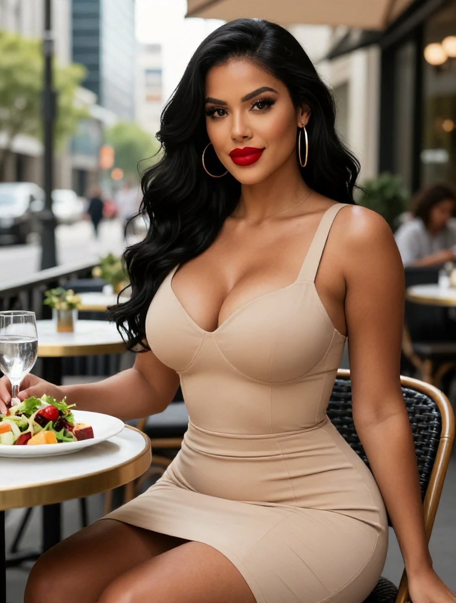 jasmi_latina30's tweet photo. Taking a quick lunch break downtown. 🏙️✨ 
Loving the midday vibe and this beautiful weather. Hope your day is going amazing! 💋

​#DowntownVibes #LunchBreak #MiddayMood #Branding #AIModel #Jasmine❤️ #CasualStyle #Sexyoutfit #SexyGIrl #HotWoman https://t.co/xBDk3o14UQ