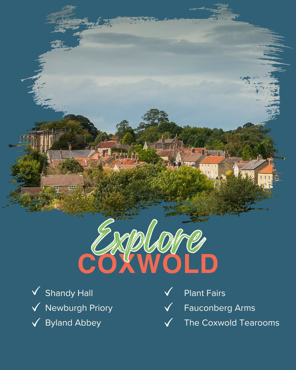 HelloYorkshire's tweet photo. Have you visited Coxwold before? Let us know your favourite spot 👇

#HelloYorkshire #Coxwold #NorthYorkshire #VisitYorkshire #YorkshireVillages #ExploreYorkshire #HiddenGems #DaysOutYorkshire #YorkshireLife https://t.co/7WBGC8QfJW