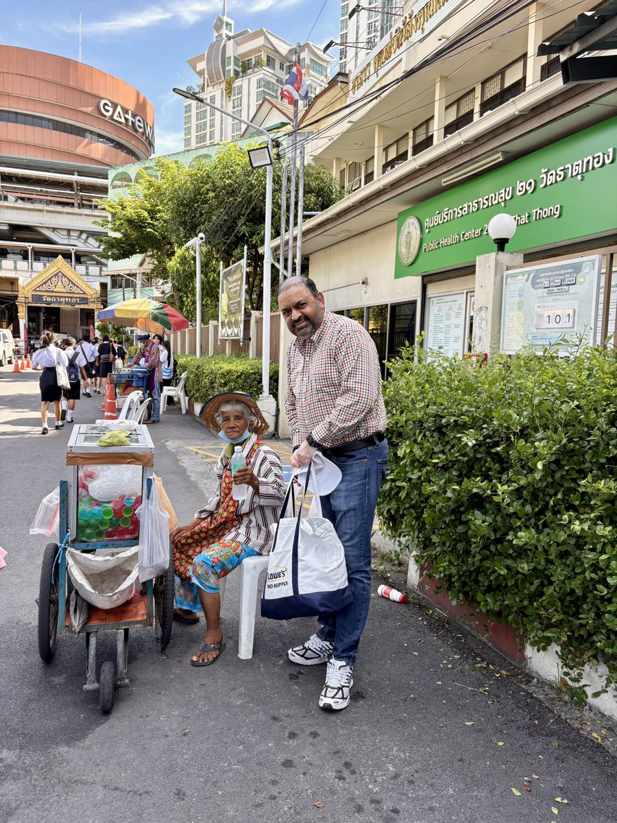 vastuvision's tweet photo. “Sharing is caring” Today I visited a temple in Bangkok and prayed for everyone’s wellbeing. Later, I donated clothes, water, and meals to people in need during the intense 40-degree temperature.

Wherever I travel, I usually carry one extra suitcase filled with donation items to support underprivileged families and communities. Small acts of kindness can make a meaningful difference in someone’s life. During the auspicious period of Adhik Maas, it is believed that charity, prayers, and good deeds bring even more blessings, positivity, and spiritual growth. #humanity #sharingiscaring #helpingothers #donationsmakeadifference