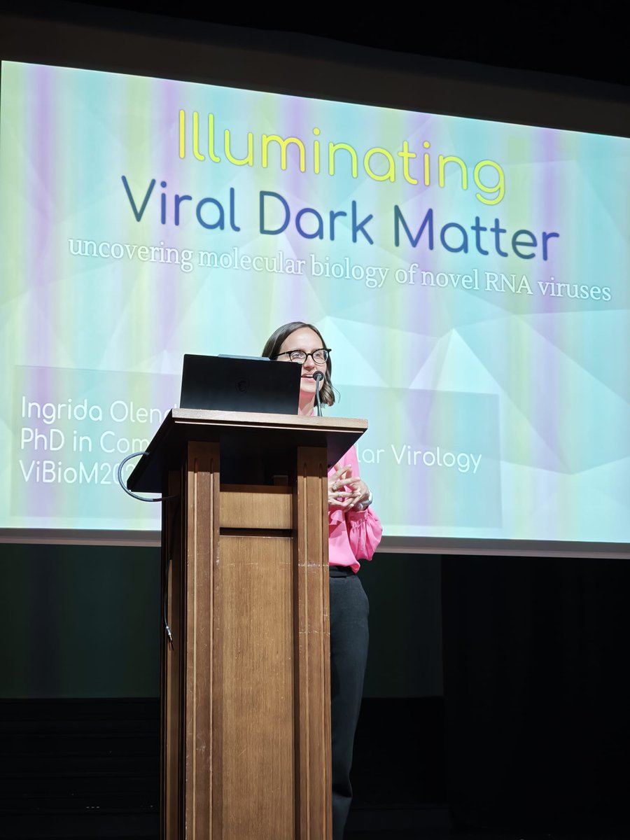 Ingridole's tweet photo. The #ViBioM2026 was everything I could have dreamt about. There are several points that made me really happy in this transitional period of my life.

💻 Virus Bioinformatics 🦠 - is the  joy and food for my soul: 3 days of ongoing talks, chats, discussions - good to be back! https://t.co/fGjOoifGrb