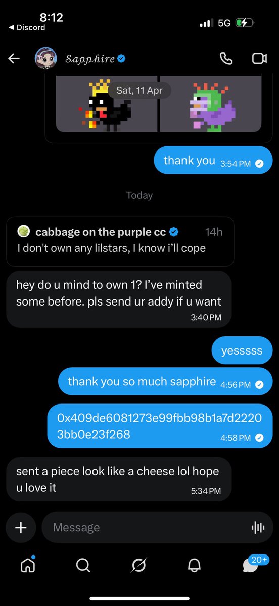 cabbage on the purple cc tweet media