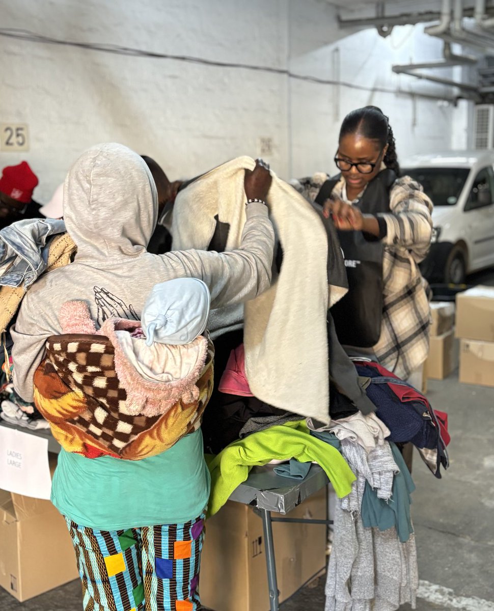 streetstoreorg's tweet photo. See pics from Street Store #1105 &amp; #1106 at The Haven Night Shelter and The Salvation Army❤️. Thanks to every volunteer, host &amp; donor who helped bring warmth, dignity and care to our guests.

📸 : https://t.co/3rf5FwsS5v

#TheStreetStore @ZASalvationarmy @SASalvationArmy https://t.co/JTqTBkxeLy
