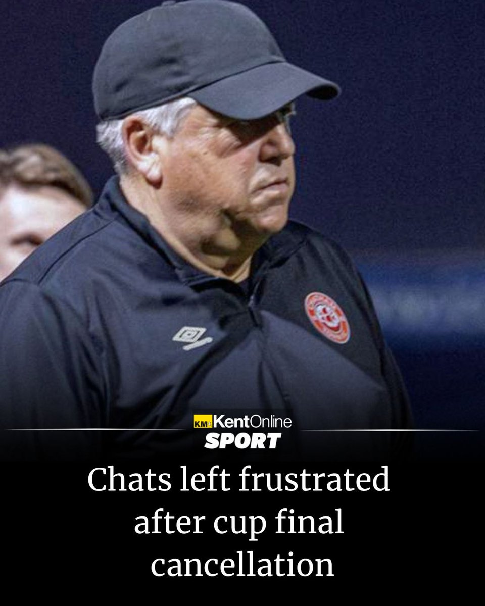 KentOnlineSport's tweet photo. The season ends in frustration for @ChathamTownWFC after the cancellation of tonight’s cup final...
More here: https://t.co/hllu5gVrHa https://t.co/xKe95K7d5S