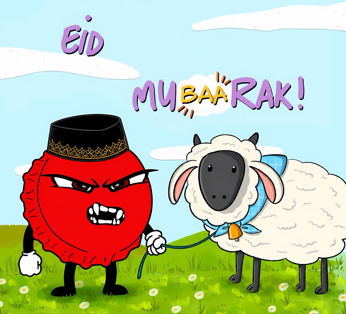 TheCapsNFTs's tweet photo. Eid Mubarak Everyone! https://t.co/Vfv7Gz0lDy