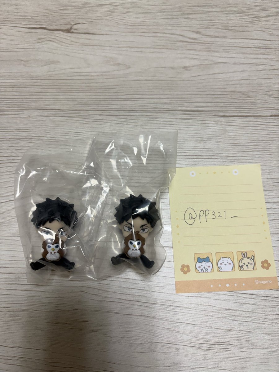 pp321__'s tweet photo. 【交換】ハイキュー hide&amp;seek かくれんぼフィギュア 青葉城西 梟谷学園

譲　赤葦

求　木兎

郵送にて交換希望。
検索からもお気軽にお声掛けください。 https://t.co/GAif1R99sK
